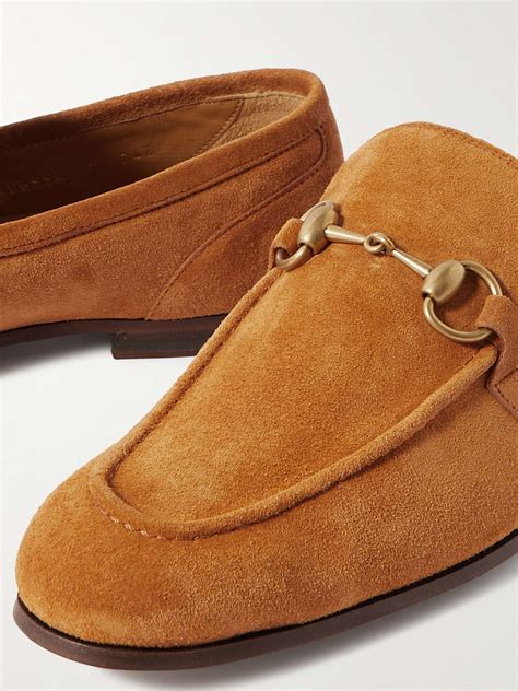 gucci suede jordaan loafers|gucci jordaan loafer sale.